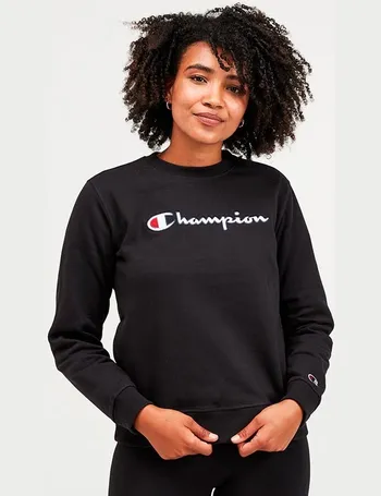 black women's champion sweatshirt