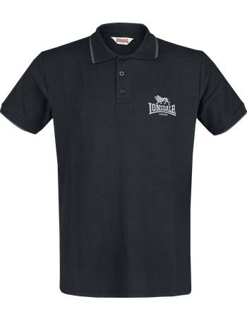 Lonsdale Polo Shirt schwarz Far Royds 