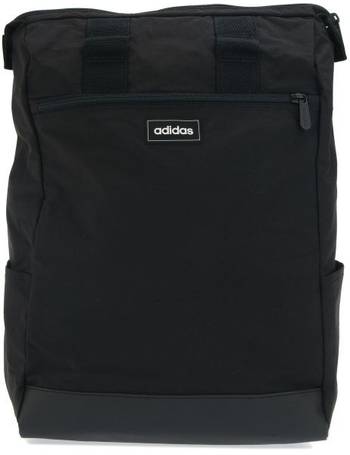 adidas Training 3 bar logo nylon tote bag in rust