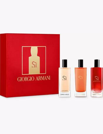 armani miniature perfume set boots