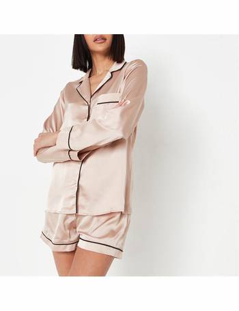 Missguided silk online pyjamas