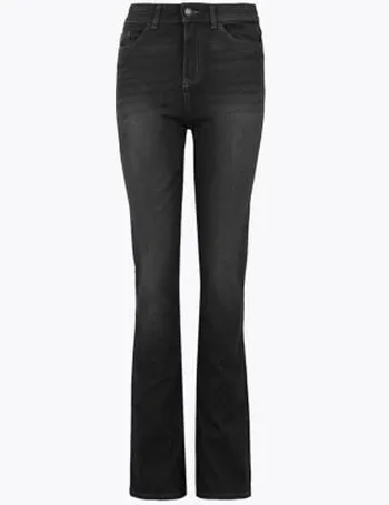 black bootcut jeans women