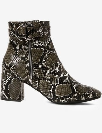 dorothy perkins snakeskin boots