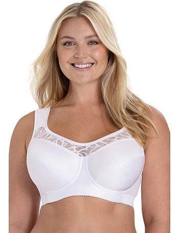 Miss Mary of Sweden Exhale Non-Wired Sports Bra Black at  Women's  Clothing store