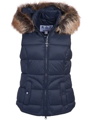 barbour dover gilet green