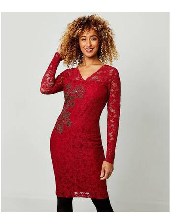 joe browns exquisite embroidered dress