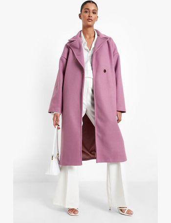 debenhams pink trench coat