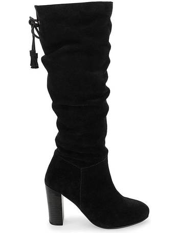 simply be black knee high boots