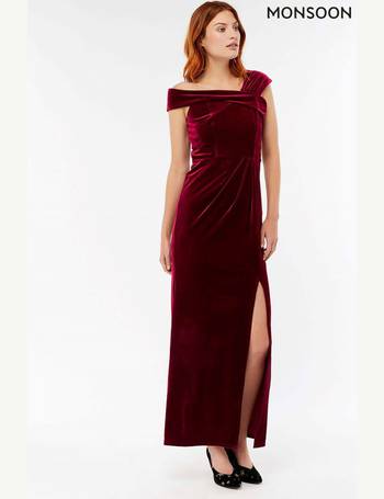 monsoon velvet dress