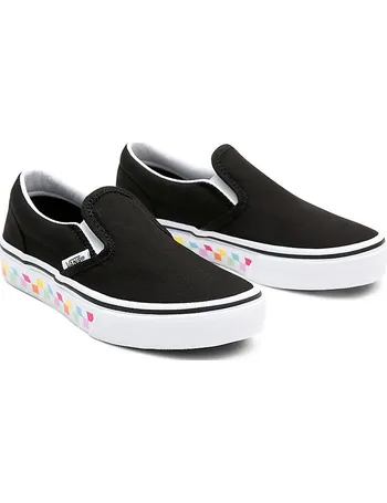 Vans checkerboard 2024 rainbow kids