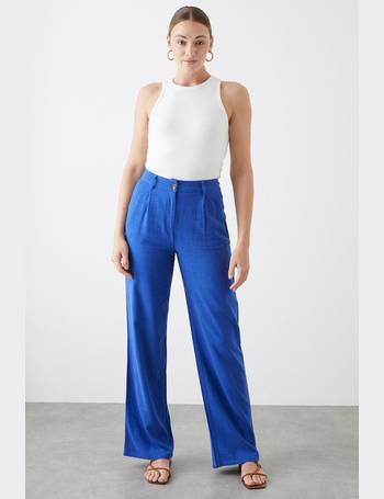 Debenhams white hot sale linen trousers