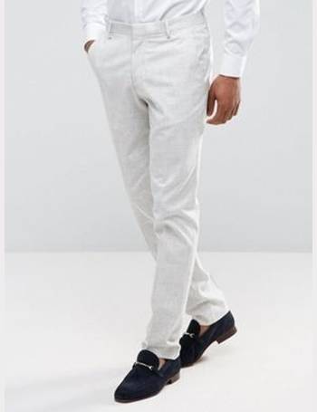 new look slim fit trousers