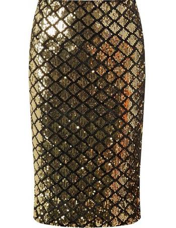 gold skirt dorothy perkins