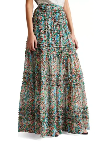 ted baker black trishna pleat detail maxi dress