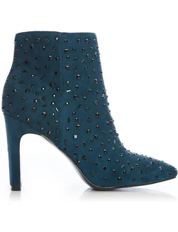 debenhams blue ankle boots