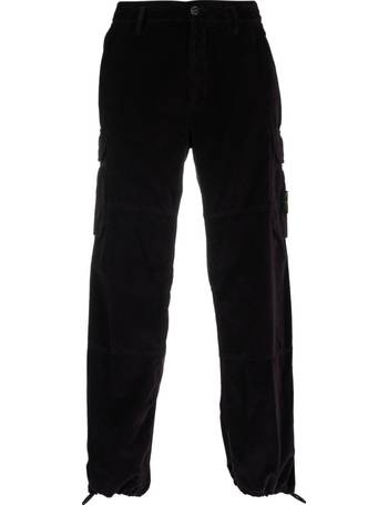 Stone Island Corduroy Cargo Trousers - Farfetch