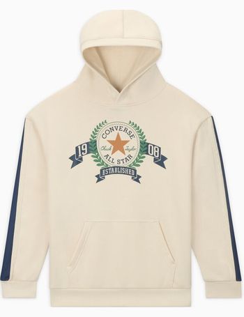 Converse Go-To All Star Patch Standard-Fit Fleece Pullover Hoodie