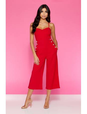 Red sales jumpsuit quiz