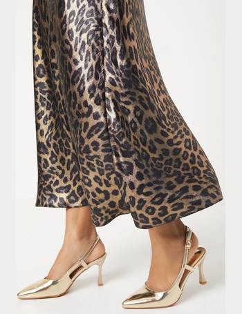 Debenhams leopard cheap print shoes