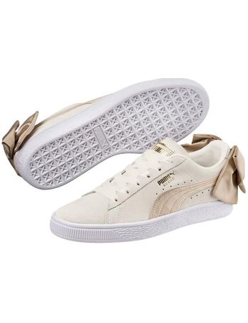 ladies puma bow trainers