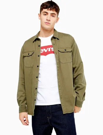 levi's military sherpa jacket