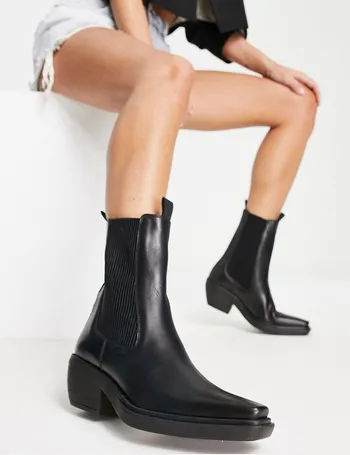 asos elderberry chunky chelsea boots