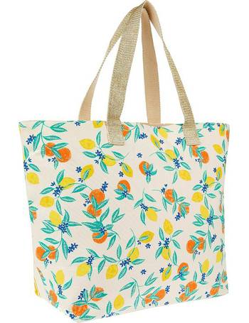 Jc Jumbo & Mini Limone Medallion Reversible Tote Bag, Julia Clancey