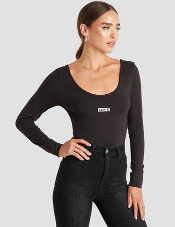 levi's long sleeve bodysuit