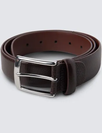 Hawes & Curtis Men's Suede Leather Belt