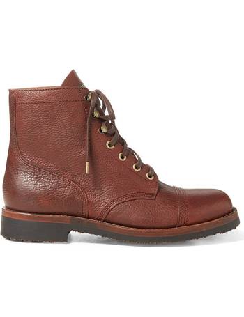 Shop Polo Ralph Lauren Leather Boots for Men up to 60% Off | DealDoodle