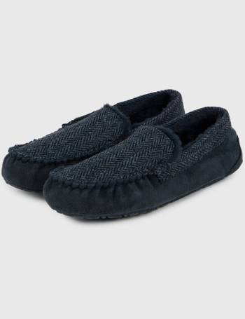 Totes harris tweed online slippers