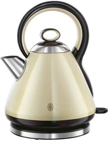 Stainless Steel Traditional Kettle Cream 26411 from Robert Dyas