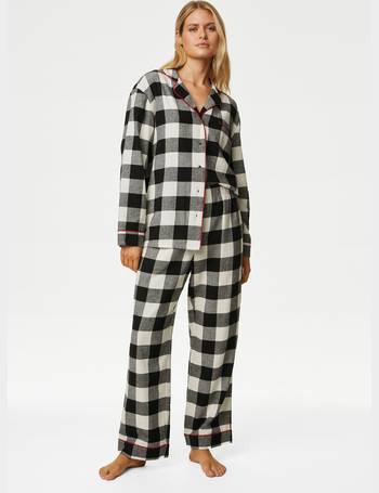 Men's Mono Check Family Christmas Pyjama Set
