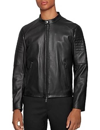 boss jaysee leather jacket