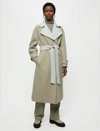 jigsaw rae fluid trench coat beige