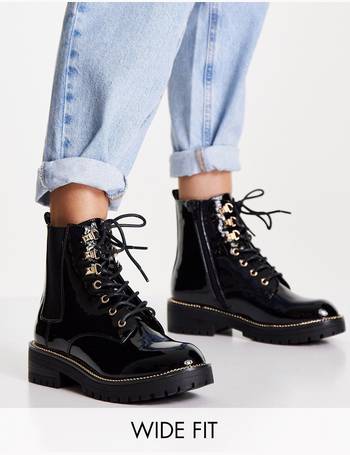 river island lace up boots womens