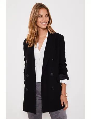 mint velvet longline blazer