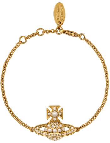 Vivienne Westwood Balbina logo-charm Bracelet - Farfetch