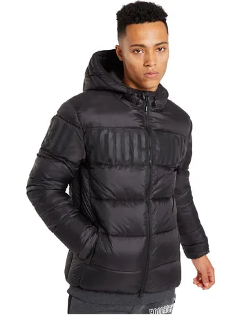 hoodrich longline puffer jacket