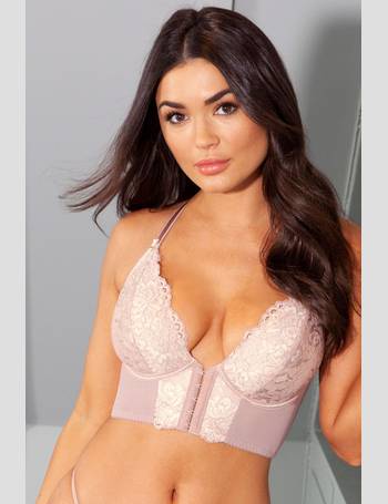 Amour Accent Front Fastening Underwired Bralette - Pour Moi