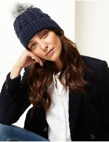 marks and spencer bobble hat