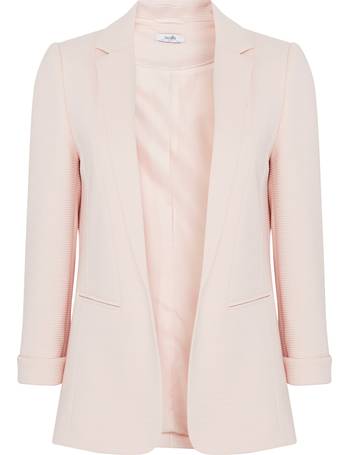 Wallis ribbed outlet blazer