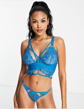 Tutti Rouge Fuller Bust Victoria mesh and lace bralette with extra