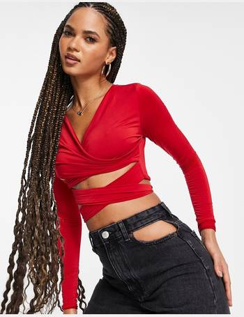 Shop Club L London Red Tops for Women up to 80% Off