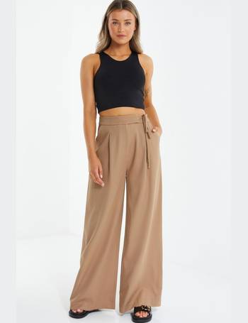 Shop Women's Quiz Wide Leg Trousers up to 70% Off