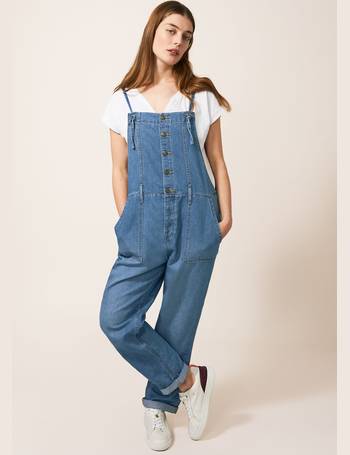 Pleat Front Jersey Dungaree