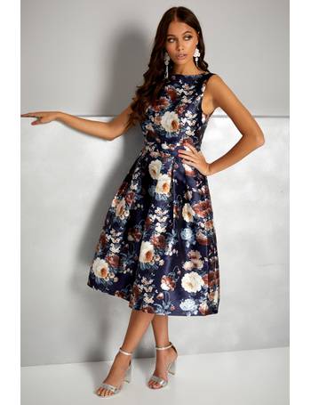 Mela london shop printed prom dress