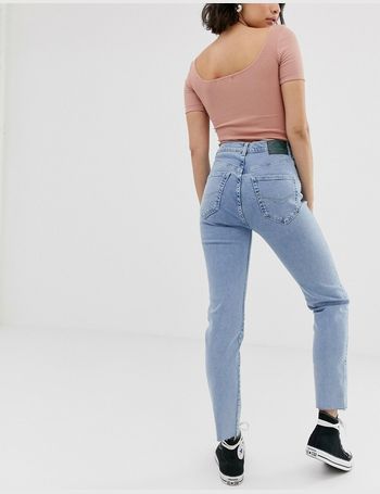 pull&bear slim mom jean