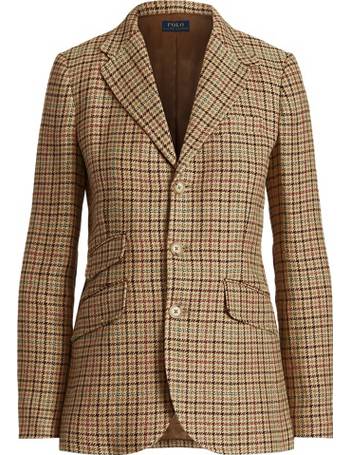 ralph lauren womens tweed blazer