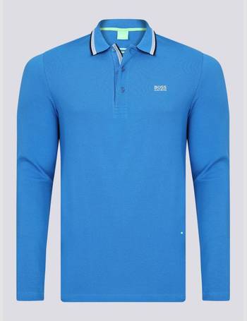 Shop Hugo Boss Men's Blue Polo Shirts up to 50% Off | DealDoodle
